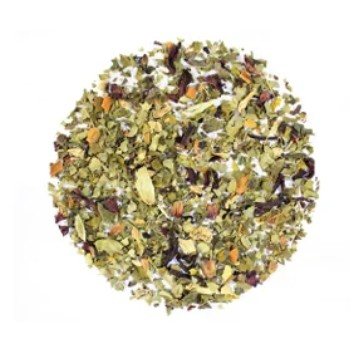 Close view of the Moringa Spice Tea blend